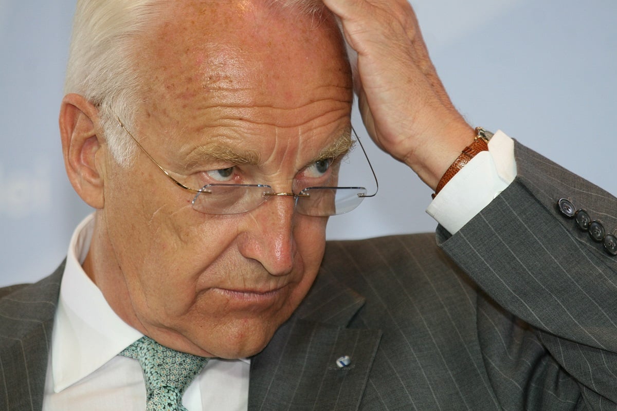 Bayerischer Ministerpräsident Dr. Edmund Stoiber 2007 Foto & Bild