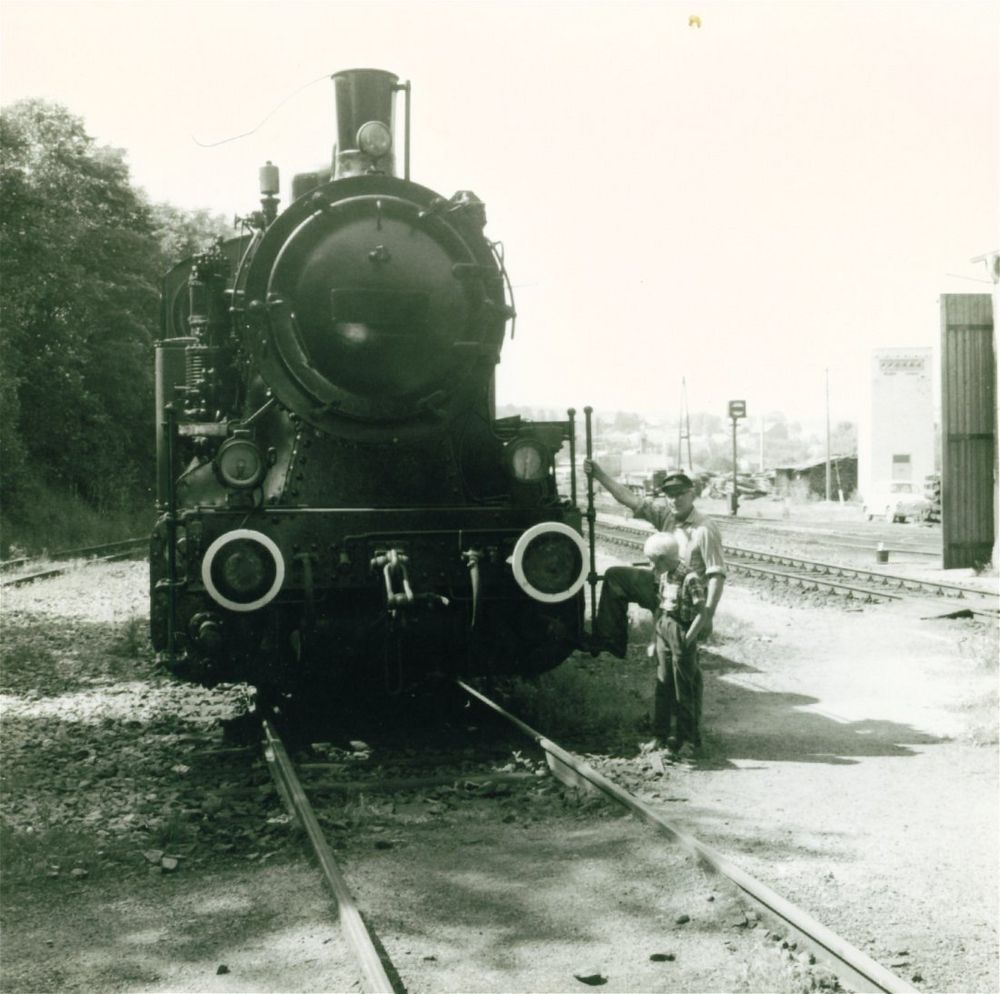 Bayerischer Wald 1966/1967 - Regentalbahn, Depot