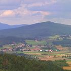 Bayerischer Wald von Cham aus