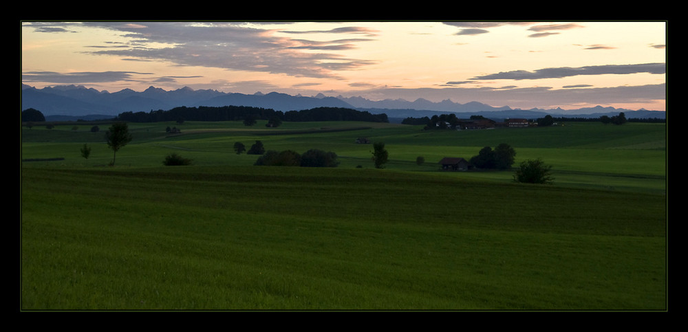 Bayerisches Bergpanorama