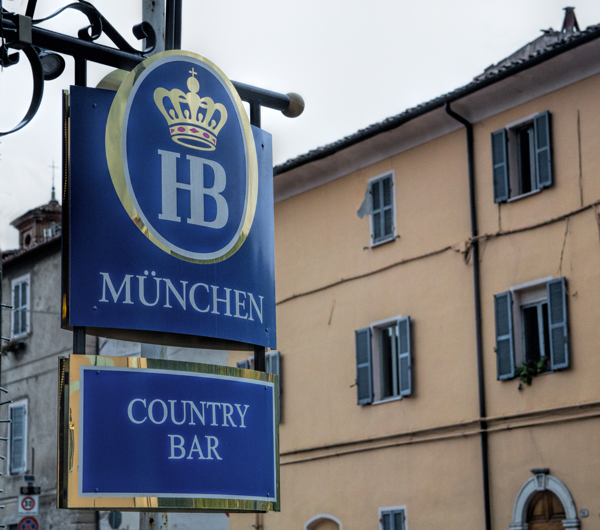 Bayerisches Bier - ueberall auf der Welt beliebt...