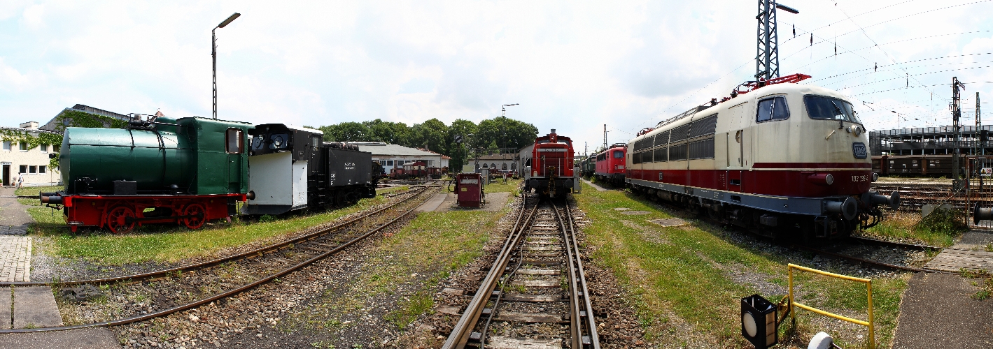 Bayerisches Eisenbahnmuseum Nördlingen - Baureihe 103