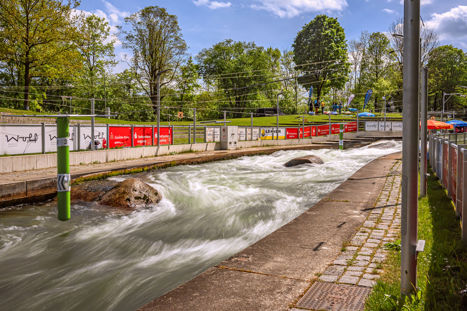 BAYERN : EISKANAL AUGSBURG