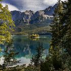 Bayern - Grainau - Eibsee und Zugspitze