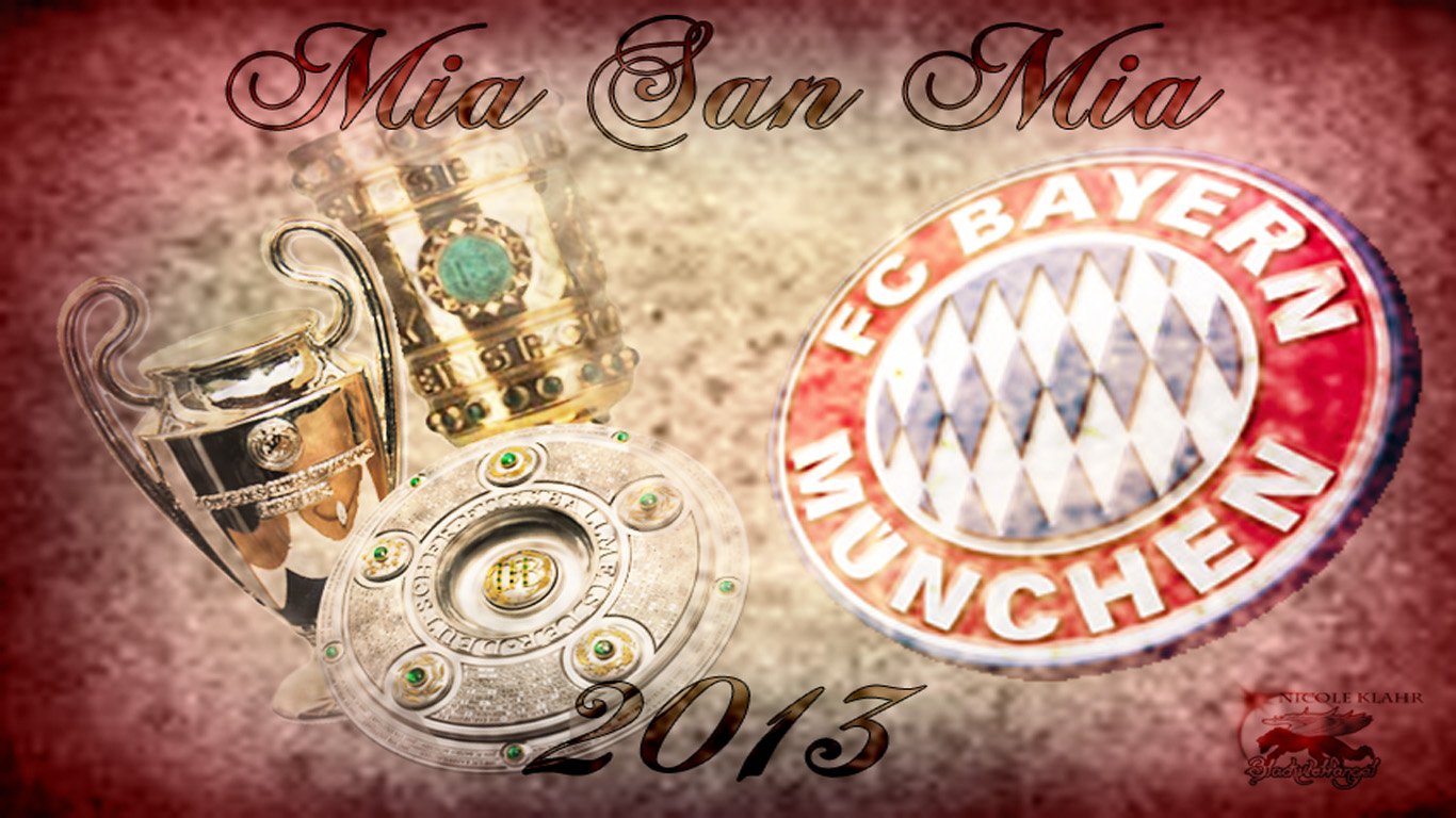 Bayern München Triple 2013 Wallpaper