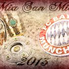 Bayern München Triple 2013 Wallpaper