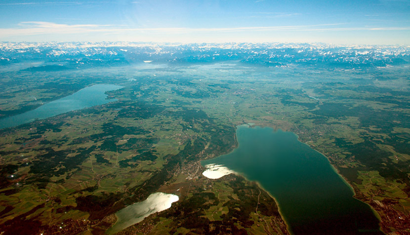 Bayern von oben