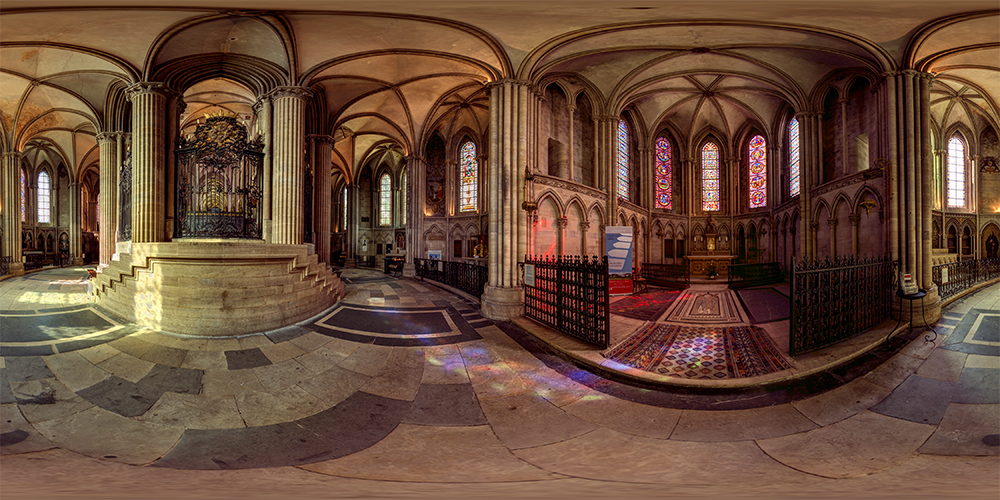 Bayeux Kathedrale Chorraum