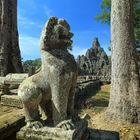 Bayon mit Löwen