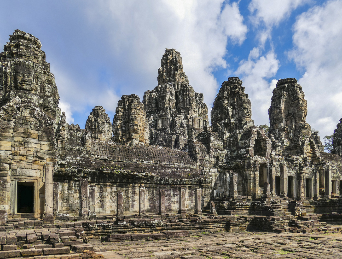 ...Bayon Tempel in Angkor Thom...