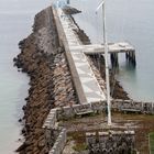 Bayona. Muelle del Parador Nacional