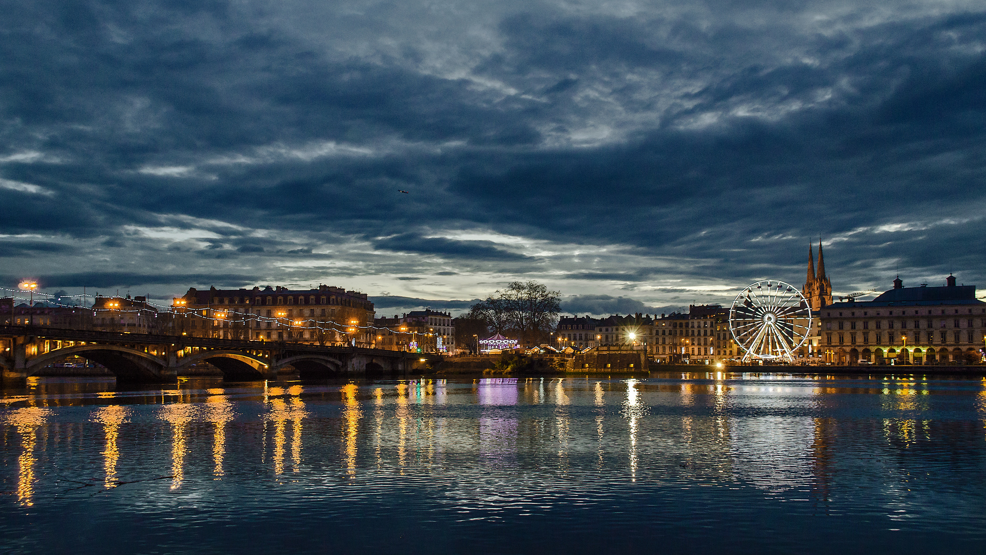 Bayonne by night