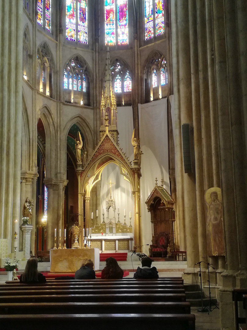 Bayonne - Eglise Notre Dame (ou Ste Marie) et Cloître