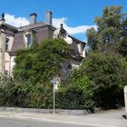 Bayreuth : Eingang zum Hofgarten -braunes Schild