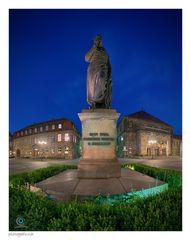 Bayreuth | Jean-Paul-Denkmal auf dem Jean-Paul-Platz