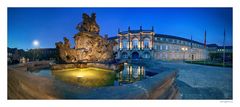 Bayreuth | Markgrafenbrunnen vor dem Neuen Schloss