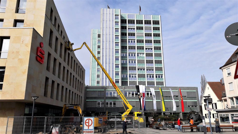 Bayreuth: Neues Sparkassengebäude am Rathausplatz