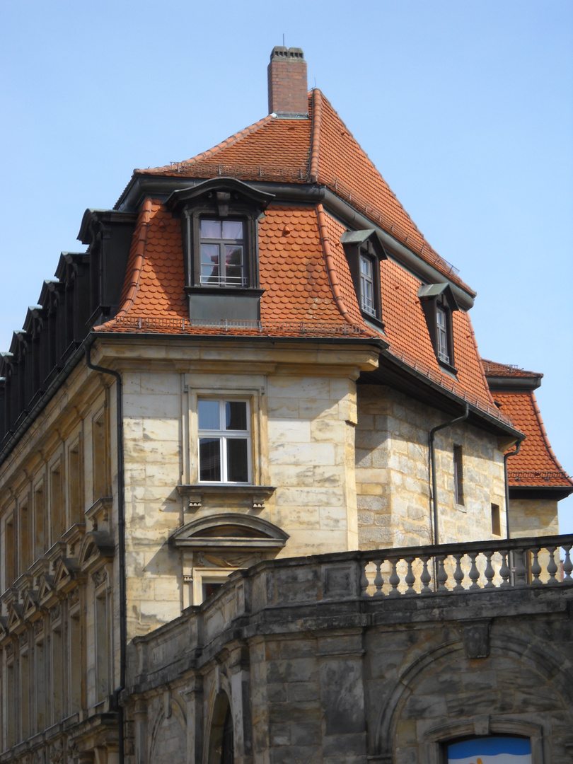 Bayreuth: Schräges Dach
