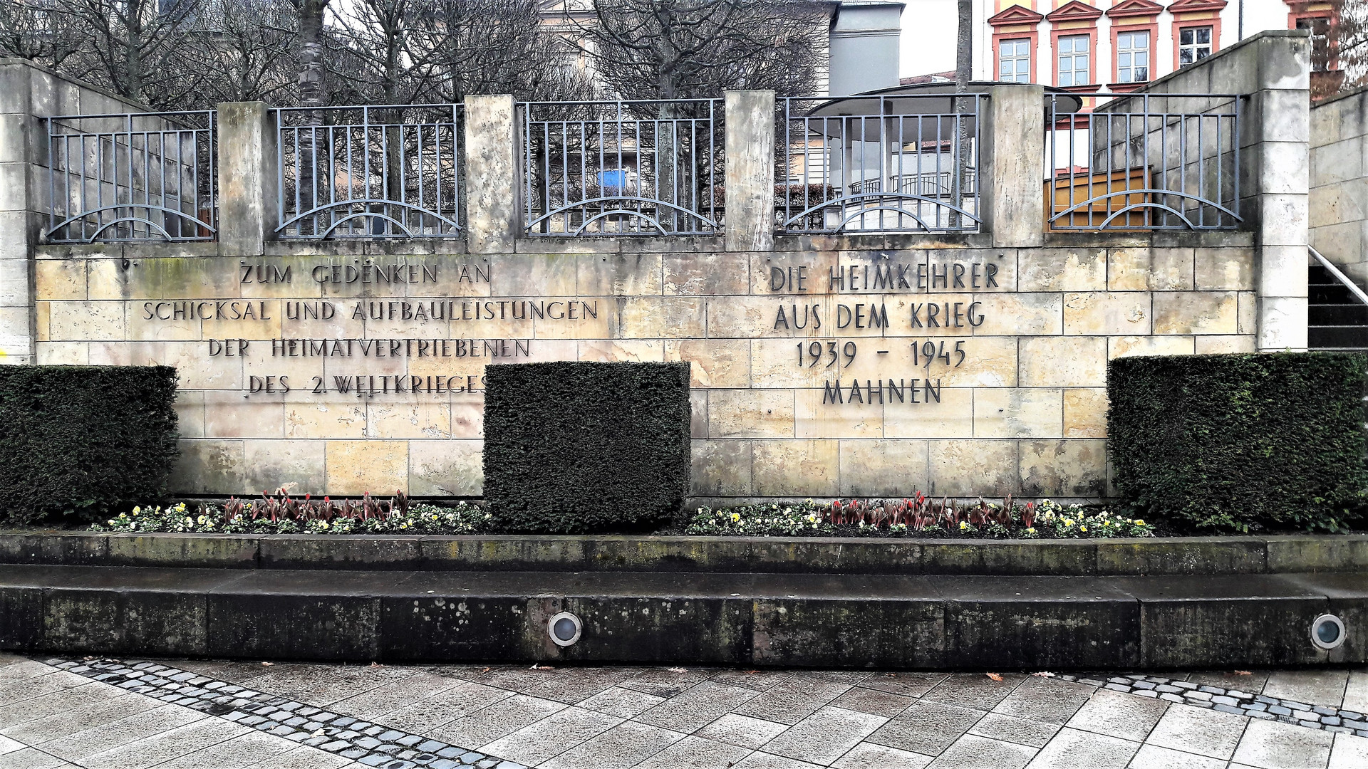 Bayreuth Stadtmitte :Zum Gedenken einstigen Flüchtlingen und jetzigen Flüchtenden