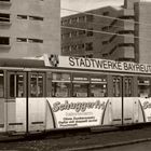 Bayreuth Wirtschaftsgymnasium und Tram