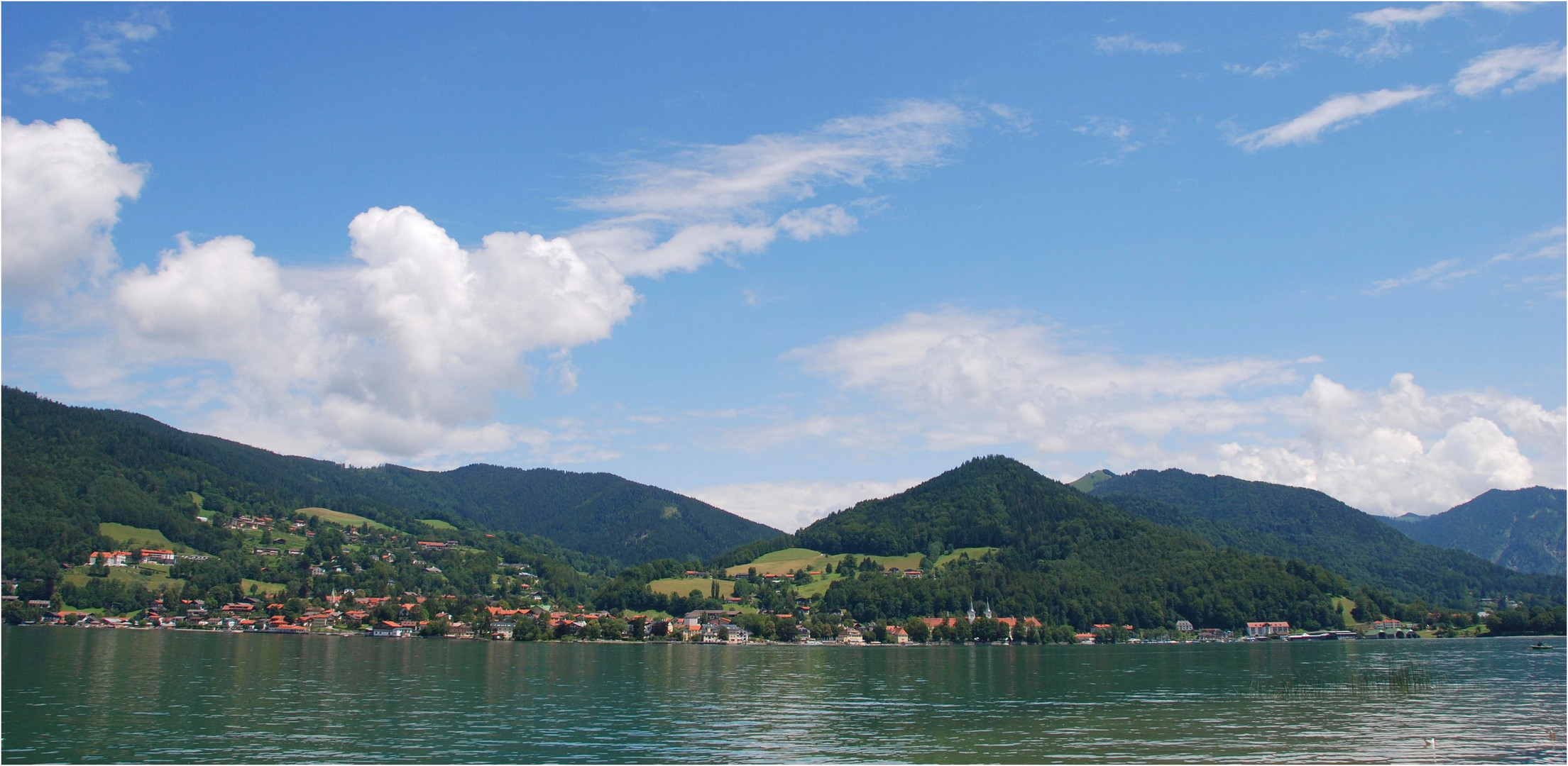 bayrisch weiß-blau am tegernsee