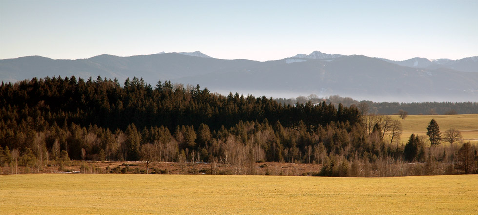 Bayrische Alpen mal ohne