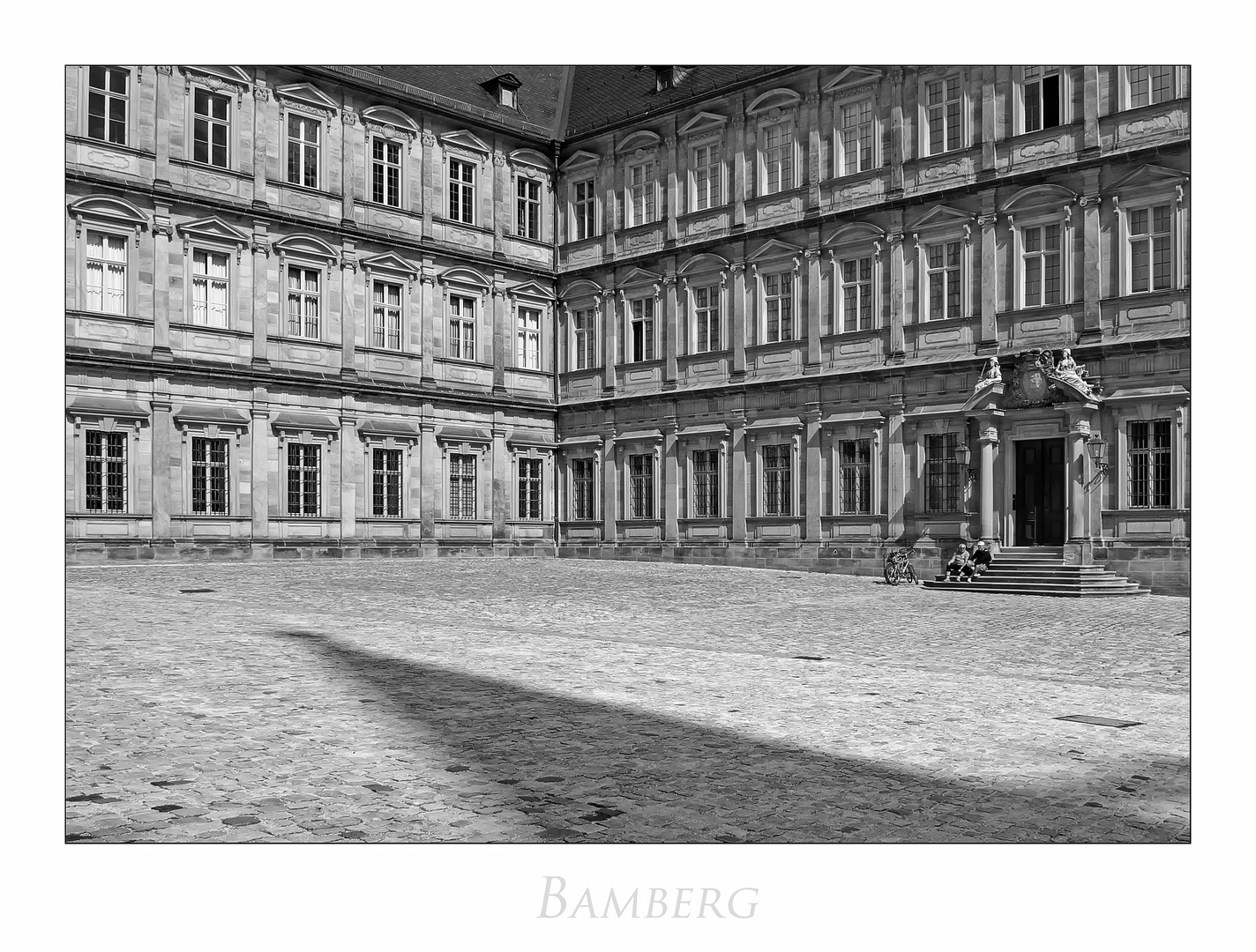 Bayrische Impressionen " Bamberg - neue Residenz"