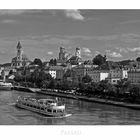 Bayrische Impressionen " Blick, auf Passau..... "