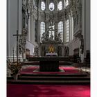 Bayrische Impressionen " Dom -St. Stephan, blick zum Chorraum