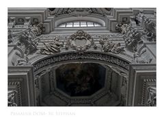 Bayrische Impressionen " Dom -St. Stephan, wunderschöne Details...."