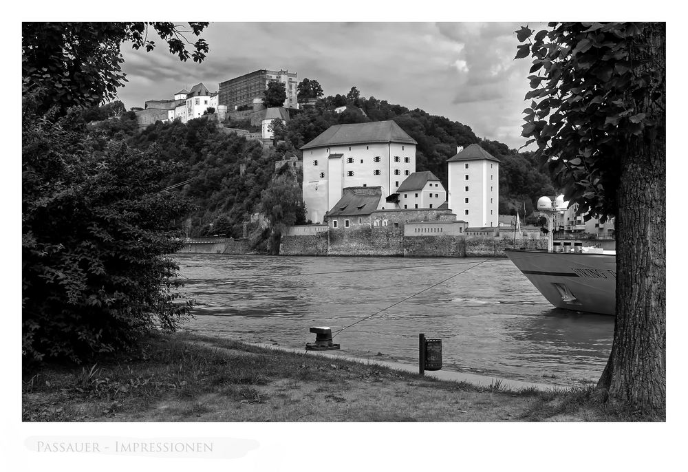 Bayrische Impressionen " Passau...Vesten, Niederhaus und Oberhaus "