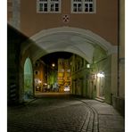 Bayrische Impressionen " Regensburg ...bei Nacht