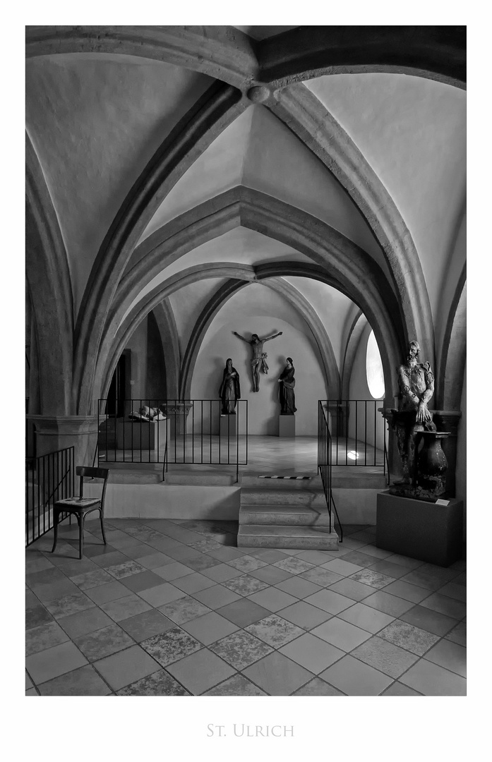 Bayrische Impressionen " Regensburg - St. Ulrich "