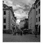 Bayrische Impressionen " Regensburger - Altstadt "