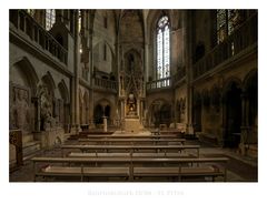 Bayrische Impressionen " Regensburger Dom - St. Peter, Blick in die Sailer-Kapelle "