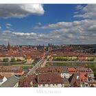 Bayrische Impressionen " Würzburg - Blick von der Festung Marienberg ..."