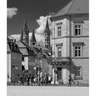 Bayrische Impressionen " Würzburg - Blick zum Dom St. Kilian aus meiner Sicht..."