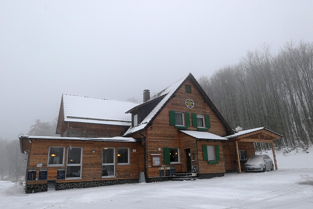 Bayrische Rhön: Thüringer Hütte