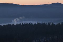 Bayrischer Wald 1 Sonnenaufgang