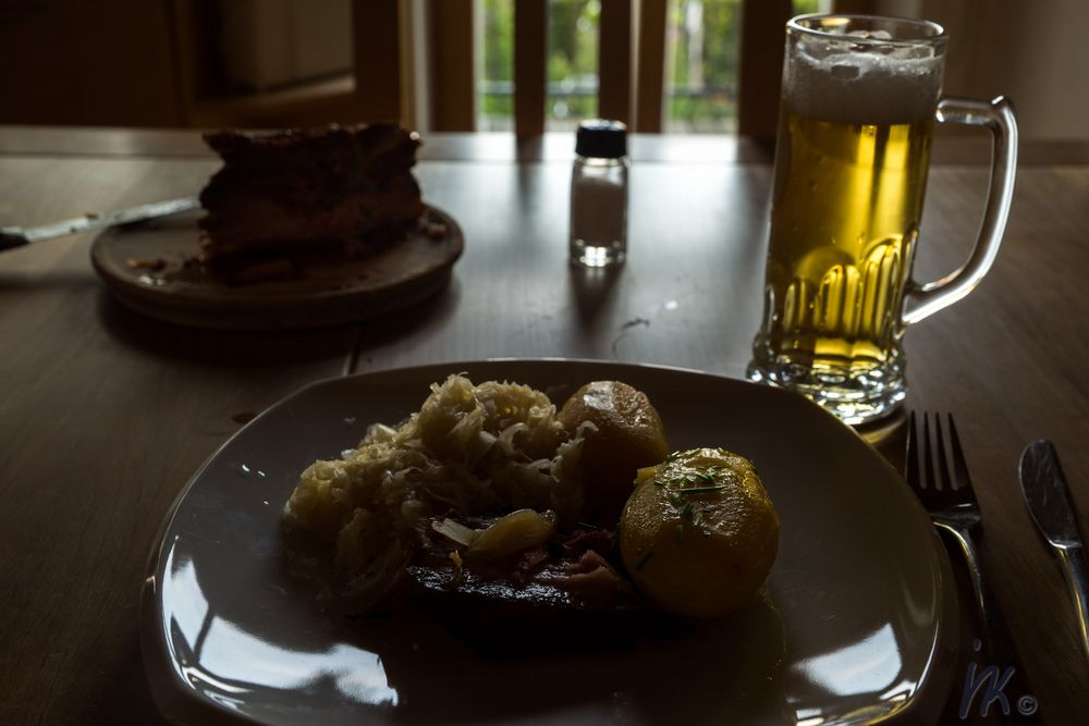 Bayrisches Essen - unterbelichtet