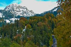 Bayr.Zell_Blick auf den Wendelstein