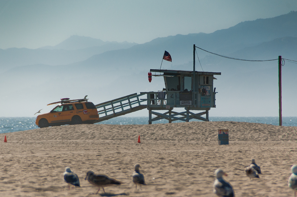 Baywatch am Venice Beach