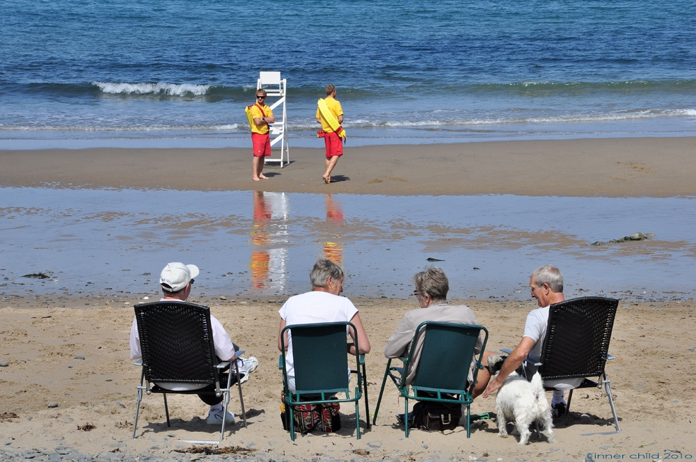 Baywatch in Llangranog