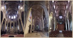 Bazas  -  Vues intérieures de la Cathédrale Saint-Jean-Baptiste 