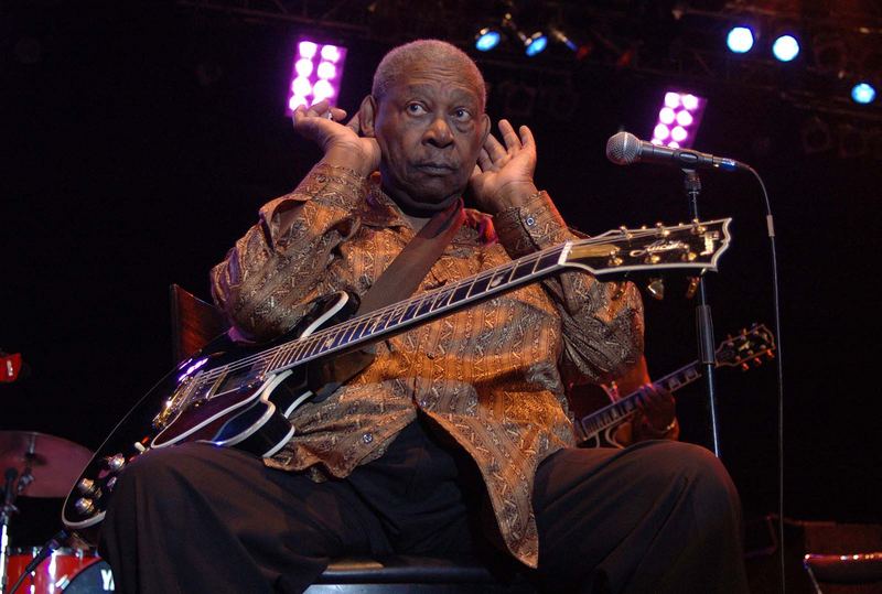 BB King mit seiner Lucille