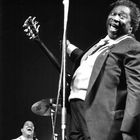 B.B. King und sein drummer im Dialog