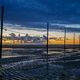 Strand auf Wangerooge im Abendlicht