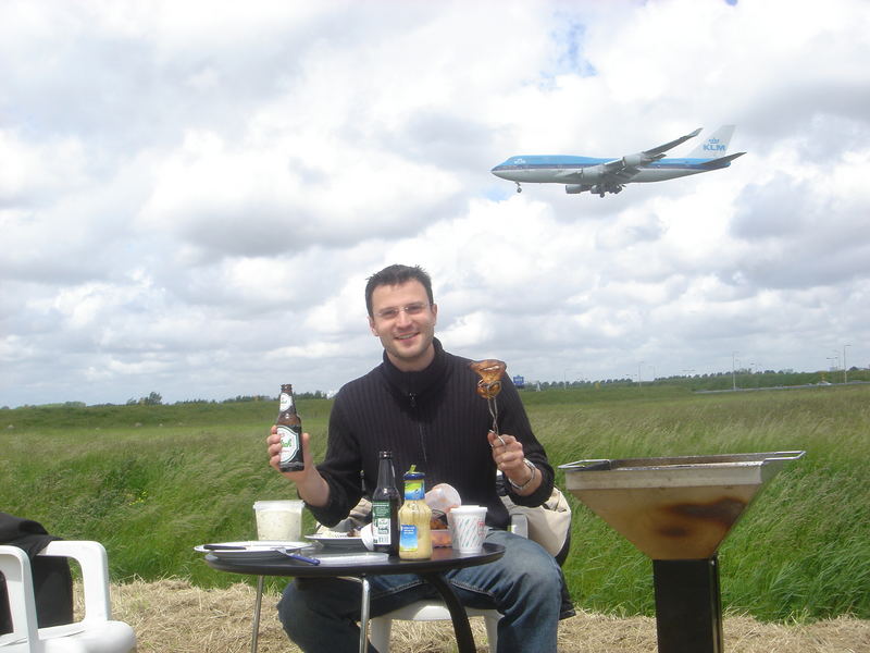 BBQ at Schiphol Airport