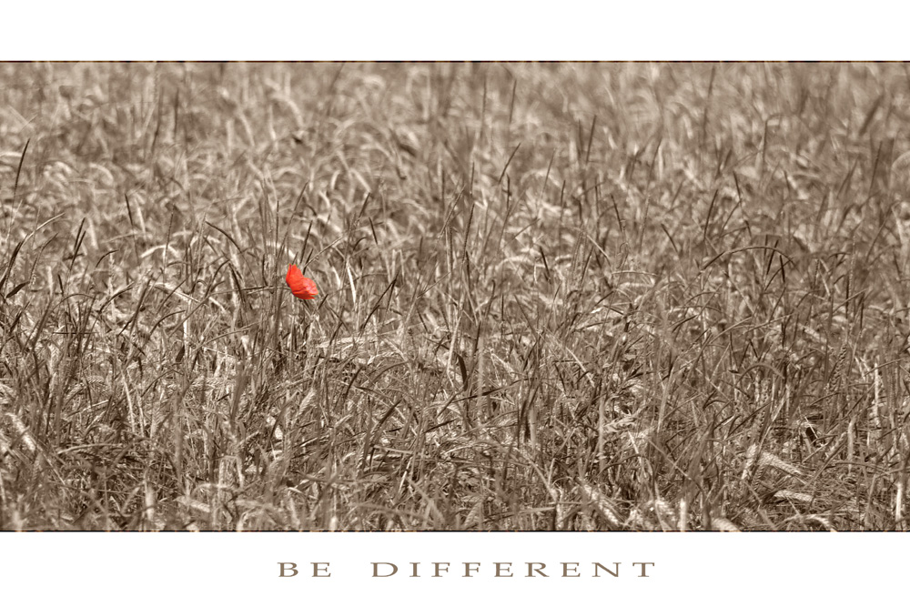 BE DIFFERENT