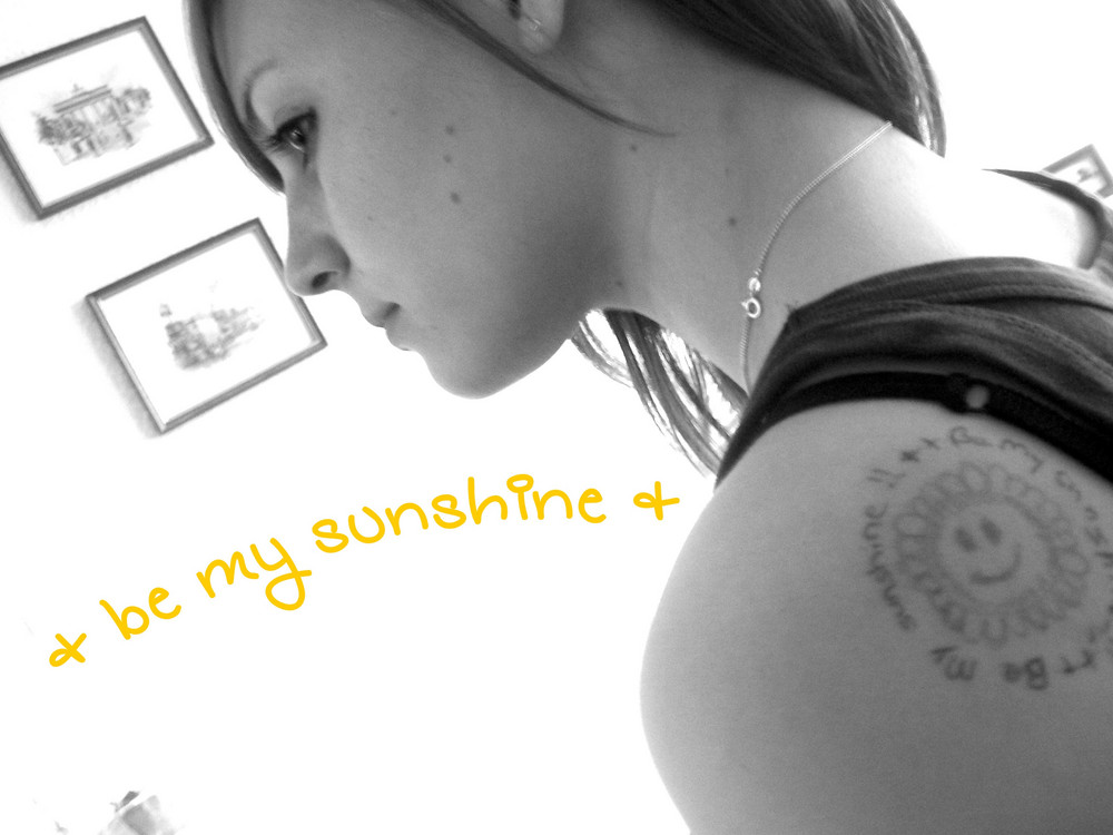 be my sunshine